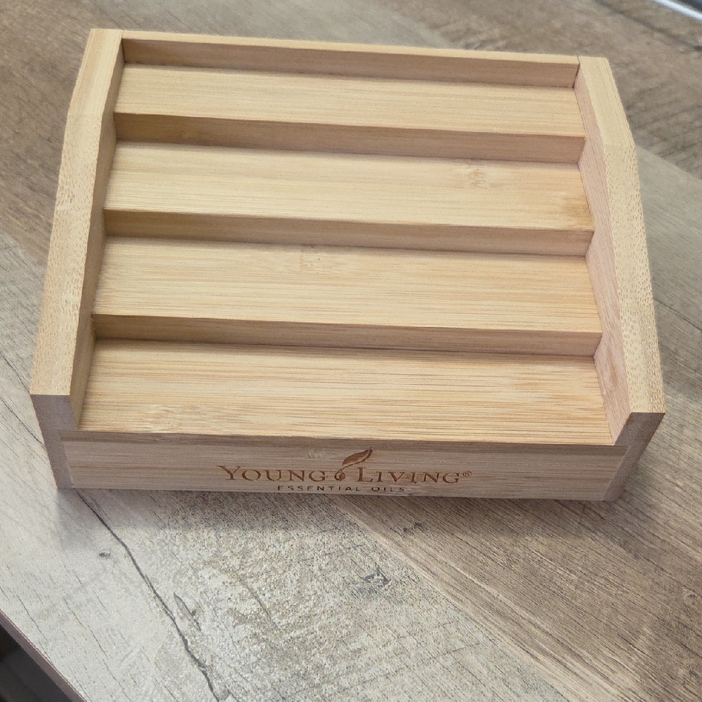 NWOB  Bamboo Essential Oil Shelf
